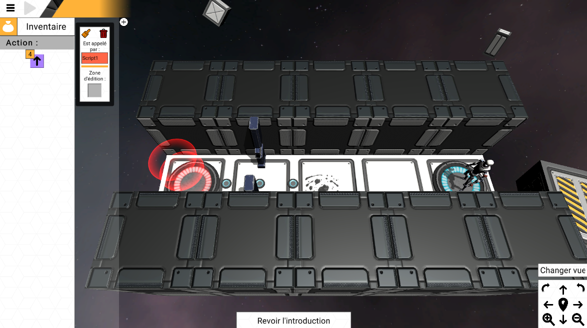 An image of the game showing a mission centered on the notion of naming.